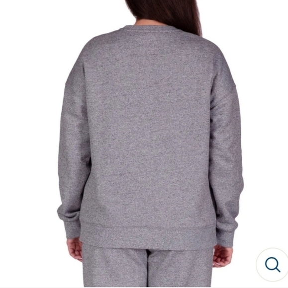 Lazy Pants Grey Mix Sweatshirt Women's XS Cozy Pullover Fleece NWT - Picture 11 of 13